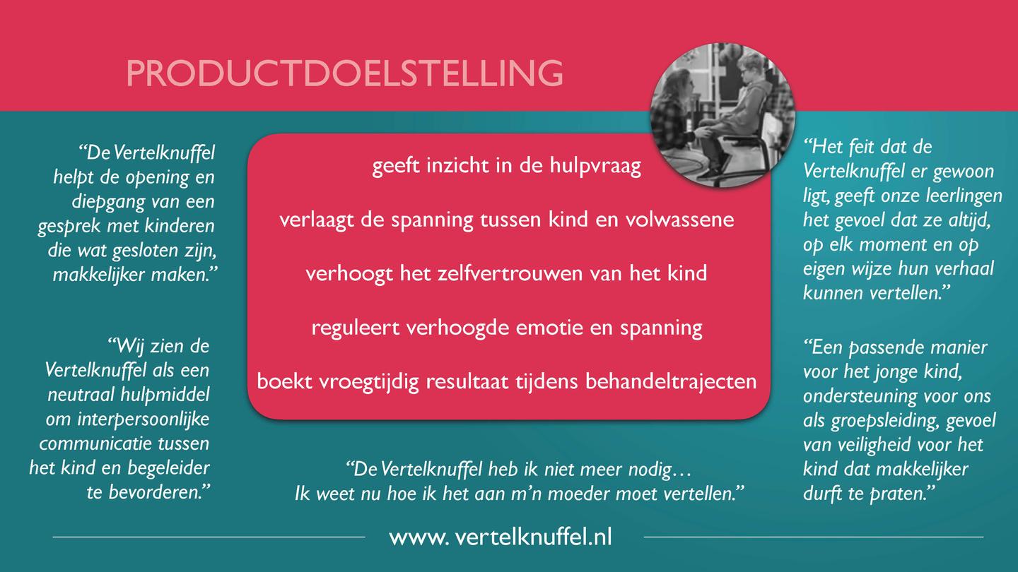 Productdoelstelling
