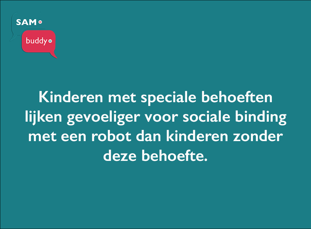 Heeft de sociaal-emotionele ontwikkeling van kinderen baat bij Sociale Robots?